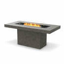 EcoSmart Fire - Gin 90" (Bar) Rectangular Concrete Fire Pit Table