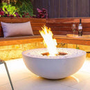EcoSmart Fire - Mix 850 Bioethanol Freestanding Round Concrete Fire Pit Bowl