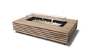 EcoSmart Fire - Wharf 65" Rectangular Concrete Fire Pit Table