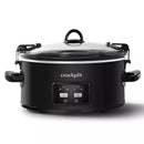 6qt Cook & Carry Slow Cooker Matte Black
