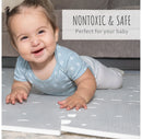 Large Soft Foam Baby Play Mat - Safe Play Area for Infants