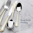 Gold 65-Piece Flatware Set