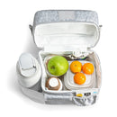 Insulated Lunch Kit - Feline Fine Stone Gray