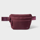 Solid-Color Belt Fanny Pack - Maroon