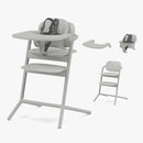 LEMO 3-in-1 High Chair - Suede Gray