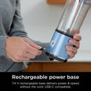 Blast 18oz Portable Blender - Metallic Blue