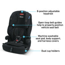 Tranzitions 3-in-1 Harness Booster Seat - Cinder