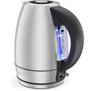 Chefman 1.8 Liter Electric Kettle - 1500W Rapid Water Boiler with Lift-Out Lid, Stainless Steel