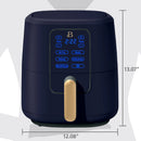 6 Qt Air Fryer with TurboCrisp Technology and Touch-Activated - Starry Night Blue