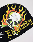 Ed Hardy Flame Skull Beanie
