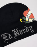 Ed Hardy LKS Skull Beanie