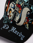 Ed Hardy Tiger Skull Trucker Hat