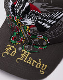 Ed Hardy Eagle Snake Trucker Hat