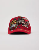 Ed Hardy Tiger Skull Trucker Hat
