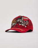 Ed Hardy Tiger Skull Trucker Hat