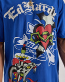 Ed Hardy Cross Heart Boxy Tee
