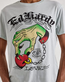 Ed Hardy Heart Hand Short Sleeve Tee