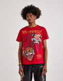 Ed Hardy Tiger Skull Shorts Sleeve Tee