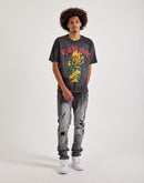 Ed Hardy Rose Rhinestone Tee