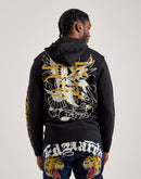 Ed Hardy Fire Skull Hoodie