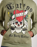 Ed Hardy Skull Hoodie