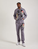 Ed Hardy Skull Full-Zip Hoodie