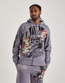 Ed Hardy Skull Full-Zip Hoodie