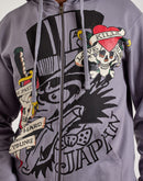 Ed Hardy Skull Full-Zip Hoodie