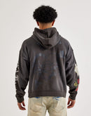 Ed Hardy Heart Cross Pullover Fleece Hoodie