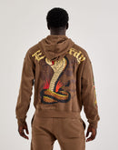 Ed Hardy Cross Full-Zip Fleece Hoodie