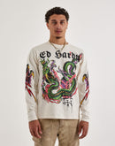 Ed Hardy Dragon Long-Sleeve Tee