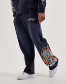 Ed Hardy Tiger Baggy Fleece Sweatpants