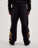 Ed Hardy Dragon Skull Baggy Fleece Sweatpants