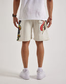 Ed Hardy Panther Snake Fleece Shorts