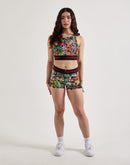 Ed Hardy Tattoo Collage Fitted Tank Top