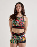 Ed Hardy Tattoo Collage Fitted Tank Top