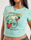Ed Hardy Heart Hand Baby Tee