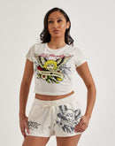 Ed Hardy Rhinestone Cherub Baby Tee