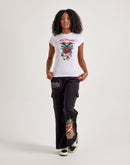 Ed Hardy Eagle Rose Slim-Fit Tee