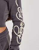 Ed Hardy Panther Y2K Full-Zip Fleece Hoodie