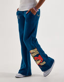 Ed Hardy Heart Skull Y2K Fleece Sweatpants