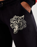 Ed Hardy Tiger Flame Y2K Fleece Sweatpants