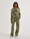 Ed Hardy Cobra Flame Fleece Sweatpants