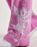 Ed Hardy Flower Skull Y2K Fleece Sweatpants