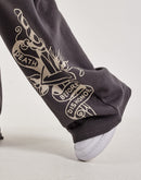 Ed Hardy Panther Y2K Fleece Cargo Sweatpants