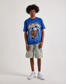 Ed Hardy Sacred Heart Washed Boxy Tee