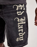Ed Hardy Live Fast Denim Shorts