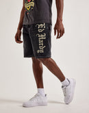 Ed Hardy Live Fast Denim Shorts