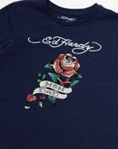 Ed Hardy Rose Tee Grade-School