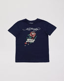 Ed Hardy Rose Tee Grade-School